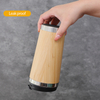 Leakproof 304 Stainless Steel Double Wall Travel Mug Bamboo Coating Water Bottle Thermal Cup Thermal & Cool Tumbler with Lid