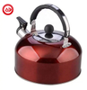 Modern 304 Stainless Steel 2.5 Liter Whistling Tea Kettle for Stovetop Hot Water Boiler with Cool Grip Ergonomic Handle