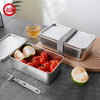 Open Design for Wraps Medium Uno Stainless Steel Sandwich Container