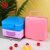 Kids Bento Box Lunch Box with Removable Soup Box & Utensil Set