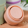 Collapsible Travel Cup Silicone Bottle for Hot & Cold Drinks