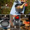 Camping Pots And Pans Set Camping Cooking Backpack Outdooor Kettle & Cup Cookware Set