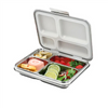 Eco-Friendly, Dishwasher Safe, Patented Design With 3 Compartments & Extra Container Available Stainless Steel Leak-Resistant Lunch Box