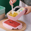 3 Compartment Lunch Box for Kids or Adults Includes Utensils