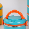 Round 2 Layers Large Style Stackable Bento Lunch Box With Handle Lid