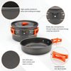 Camping Pots And Pans Set Camping Cooking Backpack Outdooor Kettle & Cup Cookware Set