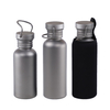 Outdoor Titanium Sports Bottle with Lid 