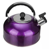 Modern 304 Stainless Steel 2.5 Liter Whistling Tea Kettle for Stovetop Hot Water Boiler with Cool Grip Ergonomic Handle