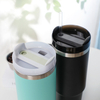 850ml Insulated Tumbler Cup Stainless Steel Travel Mug with Lids and Straws 