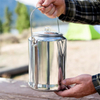 Outdooor Kettle Aluminum Camping Percolator Coffee Pot