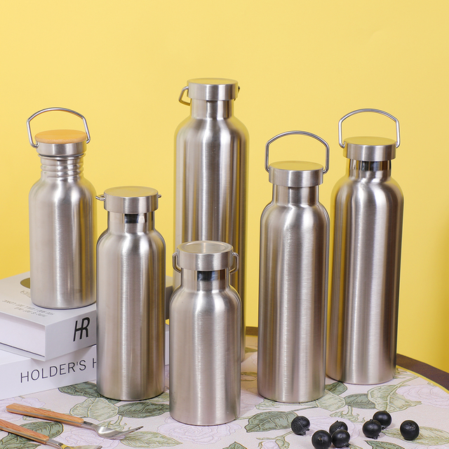 Stainless Steel Water Bottle Thermos Metal Bottle