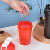 Wire Whisk Leak Proof Protein Shaker Bottle for Protein Shakes