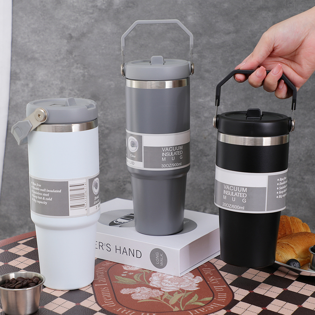 304 Stainless Steel Insulated Water Bottle With Handle