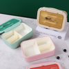 3 Compartment Lunch Box for Kids or Adults Includes Utensils