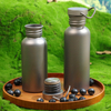 Outdoor Titanium Sports Bottle with Lid 