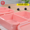 Removable 2/3 Compartment Lunch Box Snack Containers for Toddler Daycare