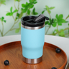 10oz Stainless Steel Vacuum Insulated Double Wall Coffee Mug Tumbler with Splash Proof Sliding Lid