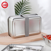 Open Design for Wraps Medium Uno Stainless Steel Sandwich Container