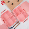 Removable 2/3 Compartment Lunch Box Snack Containers for Toddler Daycare