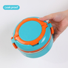 Round 2 Layers Large Style Stackable Bento Lunch Box With Handle Lid