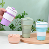 Collapsible Travel Cup Silicone Bottle for Hot & Cold Drinks