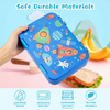 Leak Proof Lunch Bento Box with 4-6 Compartment for Kids