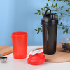 Wire Whisk Leak Proof Protein Shaker Bottle for Protein Shakes