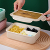 3 Compartment Lunch Box for Kids or Adults Includes Utensils