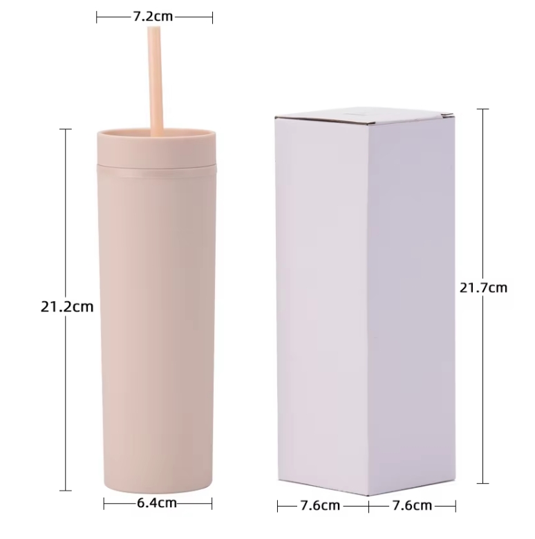 Insulated Water Bottle with Straw Lid