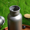 Outdoor Titanium Sports Bottle with Lid 