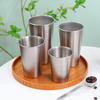 Promotion Gift Set Outdoor Portable Single Walled 304 Metal Stainless Steel Beer Cup