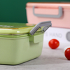 Air Vent Lid Stainless Steel Lunch Box With Removable Divider