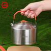 304 Stainless Steel Kettle for Camping Outdoor Bushcraft Tea Pot